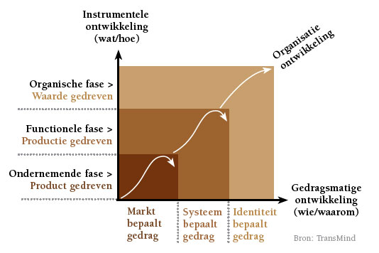 Schema ontwikkeling organisatie